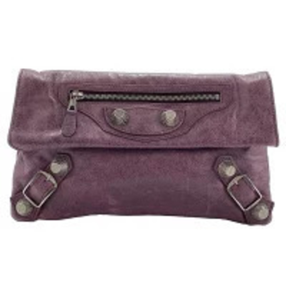 Balenciaga Clutch Bag Purple
